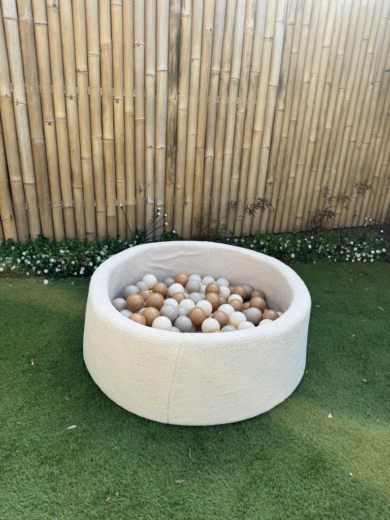 Ballenbak teddy stof, Ophalen, Zo goed als nieuw, Overige typen