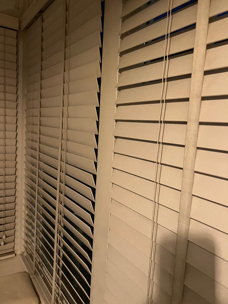 Lamellen wit, Ophalen, Gebruikt, 50 tot 100 cm, Wit