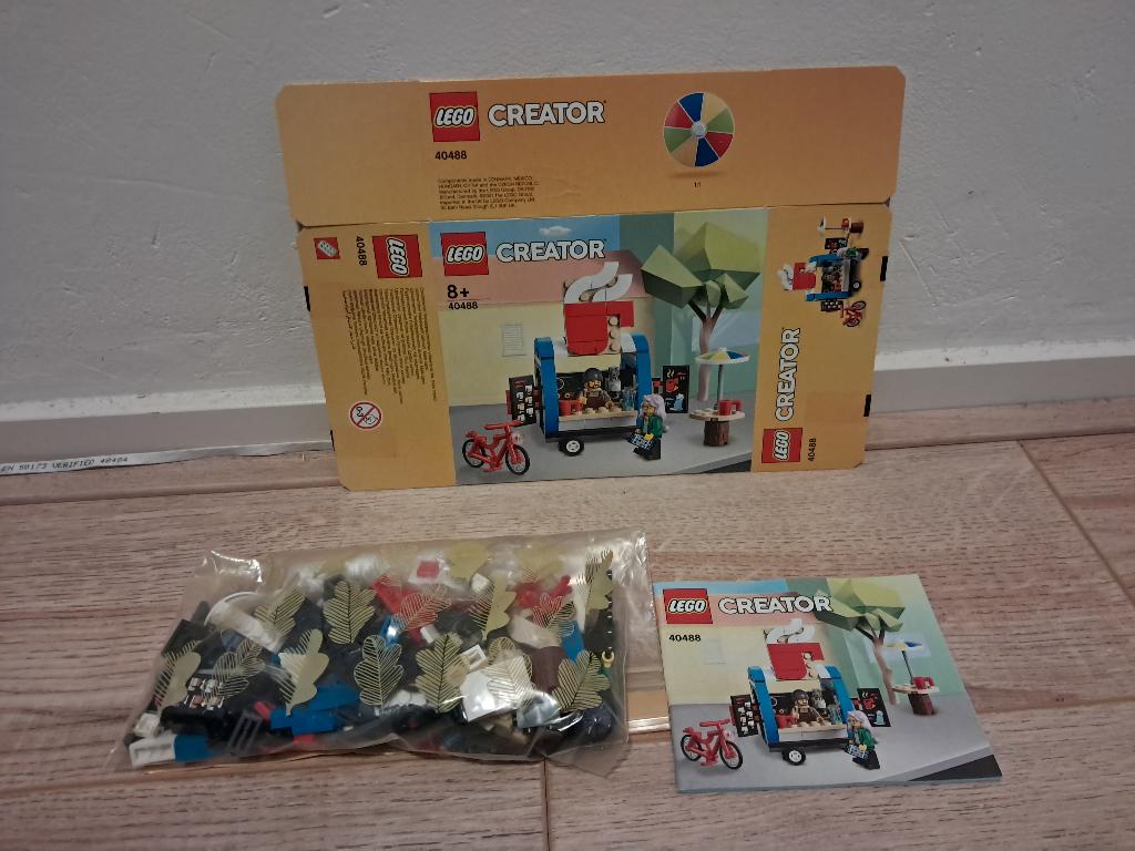Lego 40488 - Koffie kar (Coffee Cart), Lego, Ophalen of Verzenden, Zo goed als nieuw, Compleet