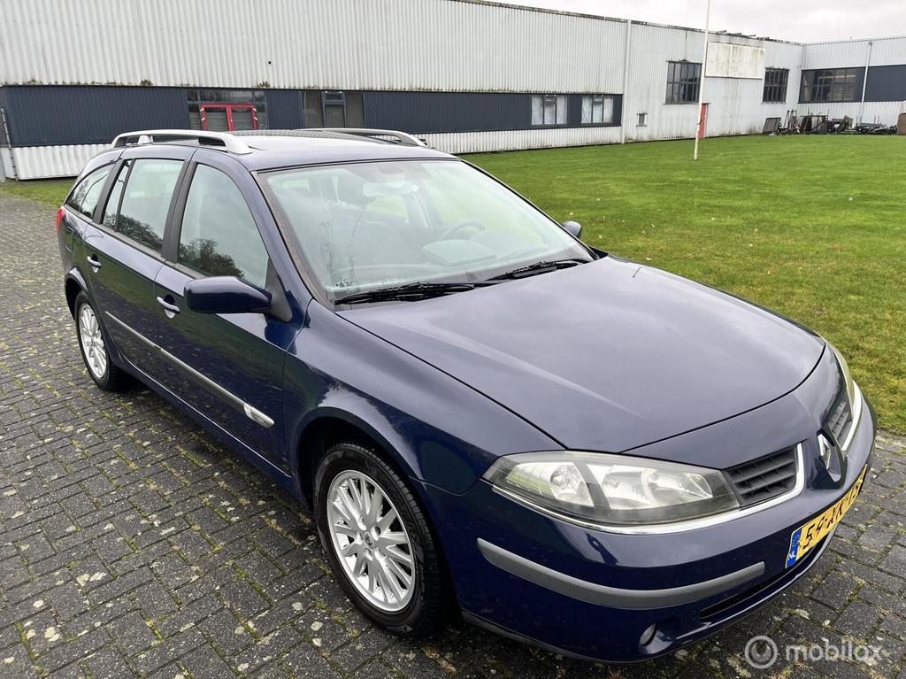 Renault Laguna Grand Tour 1.6-16V Business / Cruise / Schuif, Auto's, Laguna, Stof, 4 cilinders, Blauw