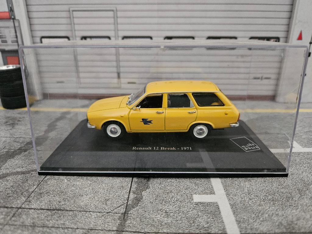 Norev Renault 12 Break 1971 1/43 in box, Ophalen of Verzenden, Zo goed als nieuw, Auto, Norev