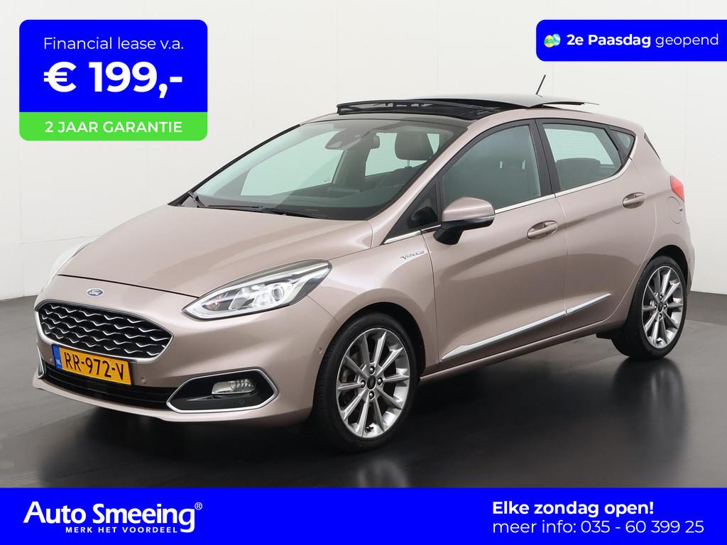 Ford Fiesta 1.0 EcoBoost Vignale | Panoramadak | Stoel/Stuur, 12 maanden, 101 pk, Gebruikt, Euro 6