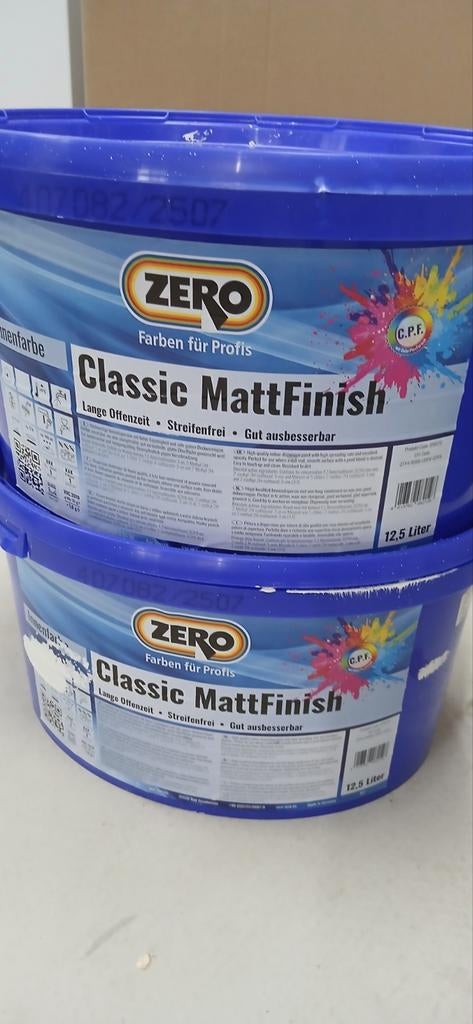 12 liter saus kleur 9010, Ophalen of Verzenden