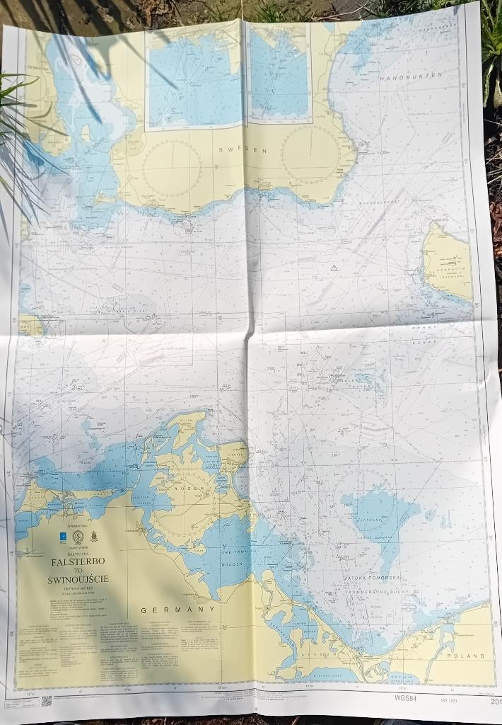 Zeekaarten Oostzee: Duitsland,Polen en Baltische staten, Ophalen of Verzenden, Gebruikt, Overige typen