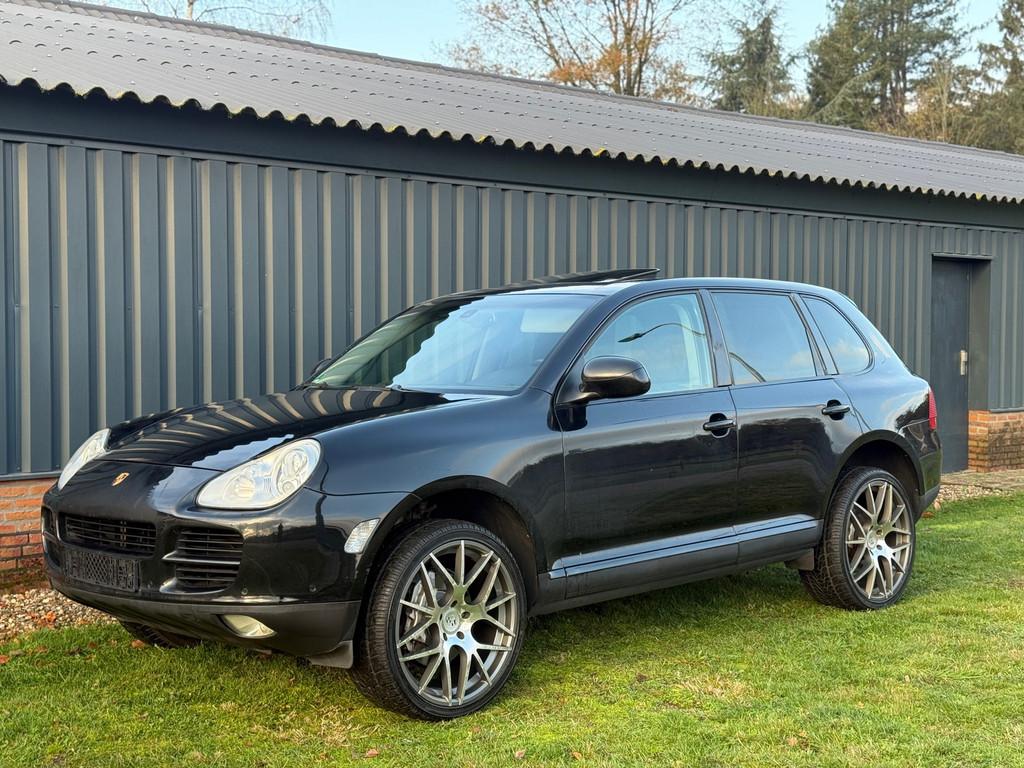 Porsche Cayenne S 4.5 V8 Distributieketting Rammelt!, Auto's, Automaat, Cayenne, Leder, Bedrijf