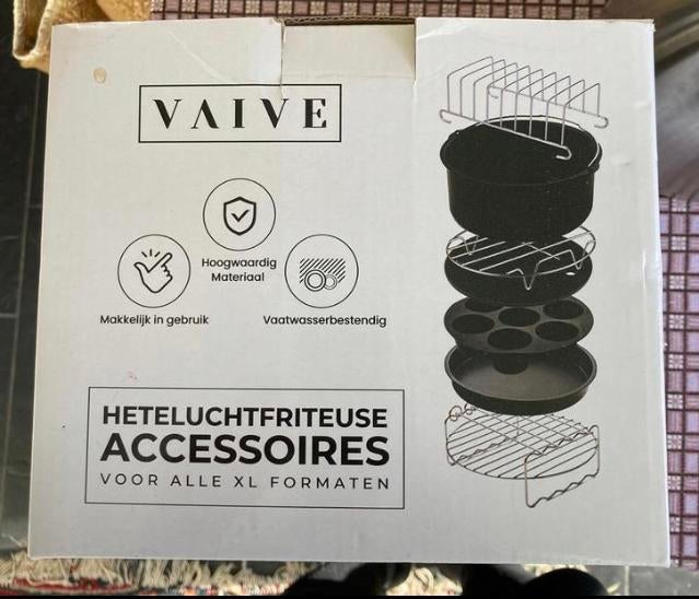Vaive Airfryer XL Accessoires Set - Nieuw, Ophalen, Nieuw, Airfryer XL