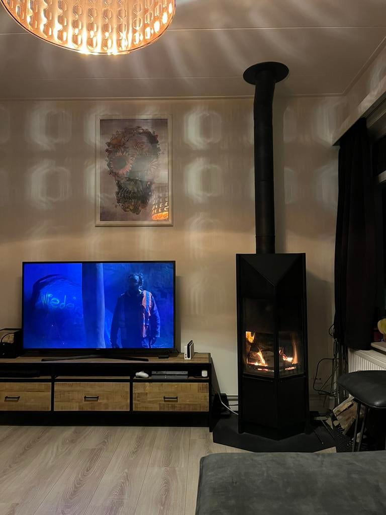 Houtkachel, Ophalen, Zo goed als nieuw, Hout, Houtkachel