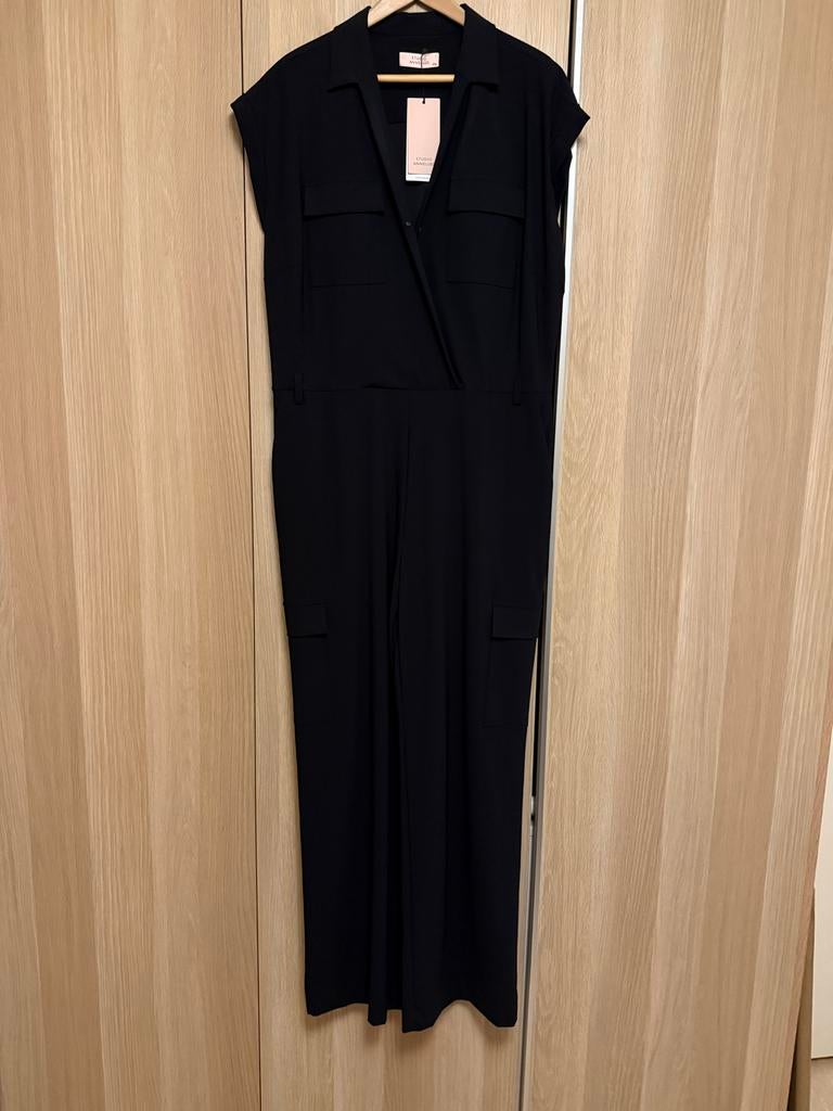 Studio Anneloes Jumpsuit Donkerblauw - Nieuw met kaartje, Ophalen of Verzenden, Nieuw, Maat 46/48 (XL) of groter, Blauw