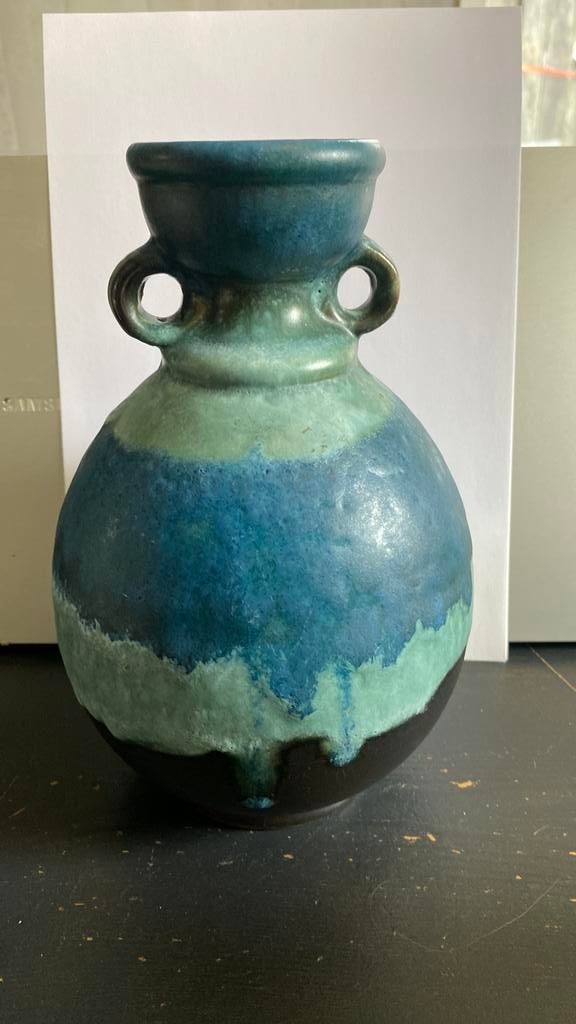 een Ruscha Fat Lava vaas 309 kunstkeramiek uit de jaren '60., Ophalen of Verzenden