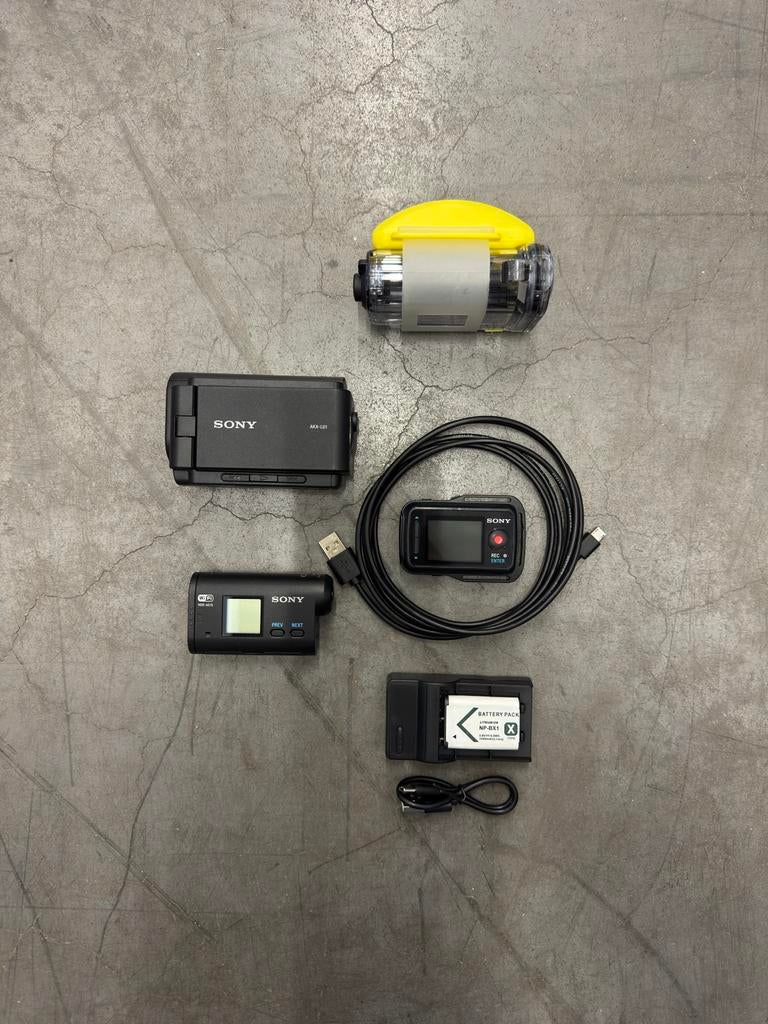 Sony HDR-AS15 + Remote + Accessoires Set, Audio, Tv en Foto, Actiecamera's, Ophalen of Verzenden, Gebruikt, Sony