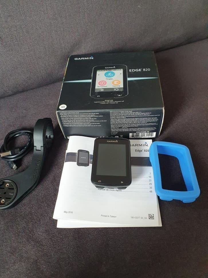 Garmin Edge 820 fietscomputer, Fietsen en Brommers, Ophalen of Verzenden, Draadloos
