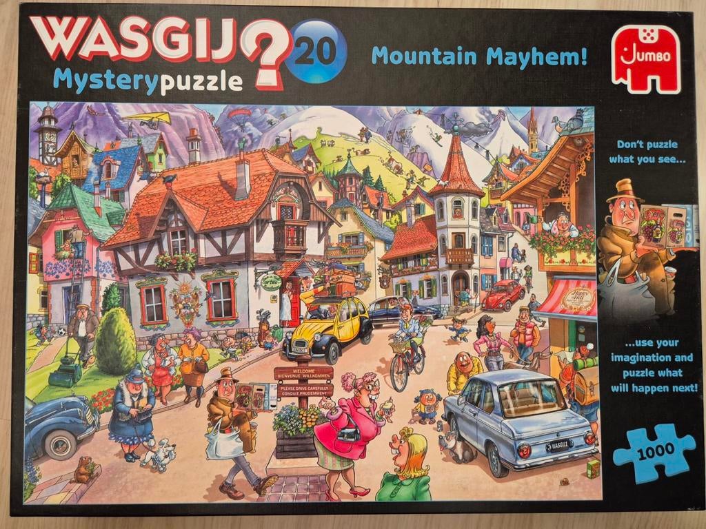 Wasgij Mystery 20 Mountain Mayhem 1000 stukjes, Ophalen of Verzenden