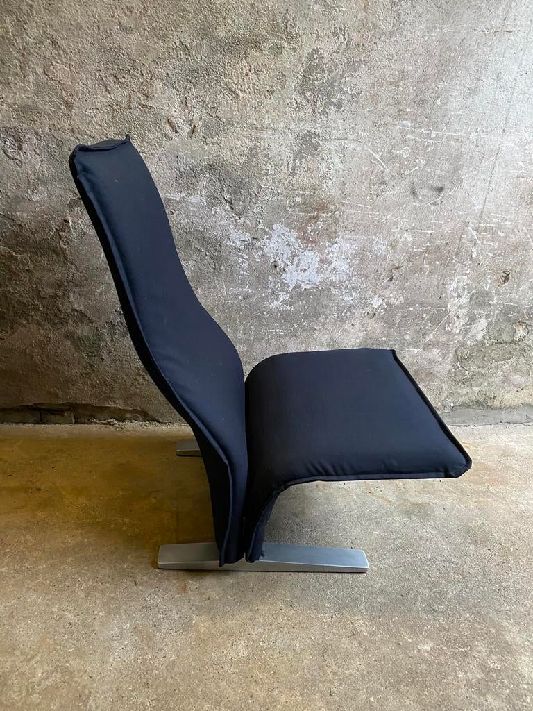 Artfort Concorde fauteuil design Pierre Paulin, Ophalen, Gebruikt, Minder dan 75 cm, Design