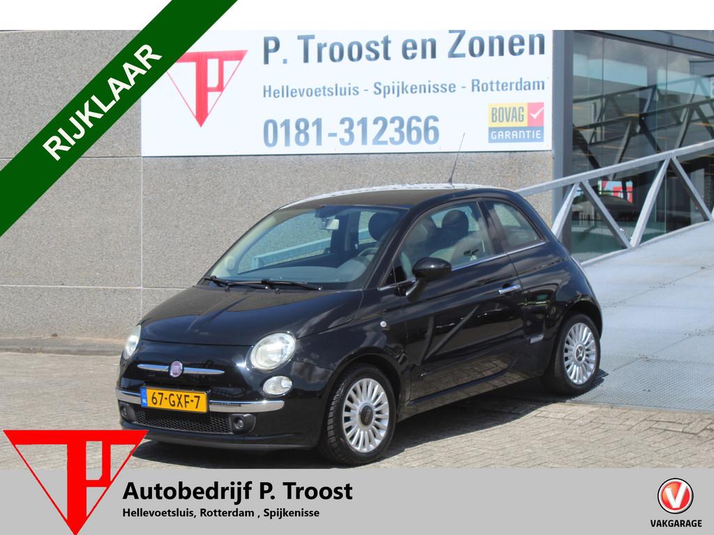 Fiat 500 1.2 Lounge Panoramadak/Airco/Radio-CD speler/Multif, Voorwielaandrijving, 12 maanden, Stof, Gebruikt