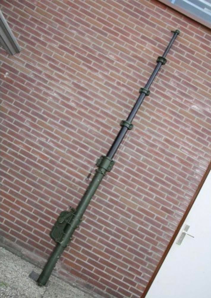 Geroh 6 meter uitschuifbare telescoopmast, Telecommunicatie, Antennes en Masten, Ophalen of Verzenden, Gebruikt, Mast