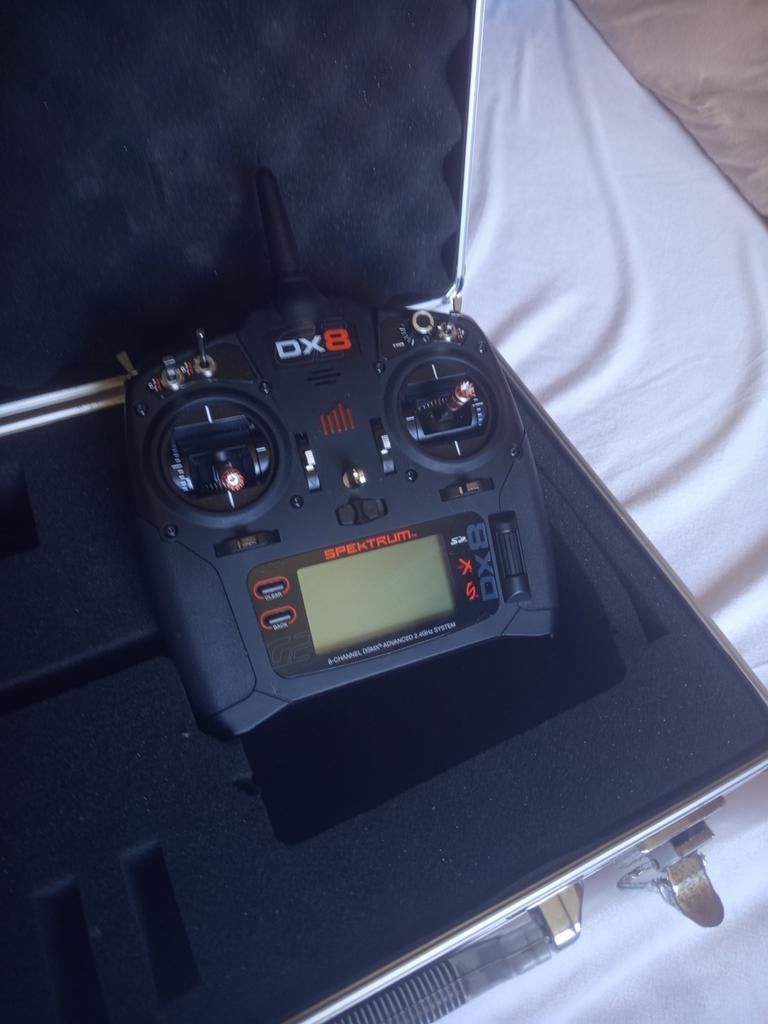 Spektrum DX8 Gen 2 Afstandsbediening met Koffer, Ophalen of Verzenden