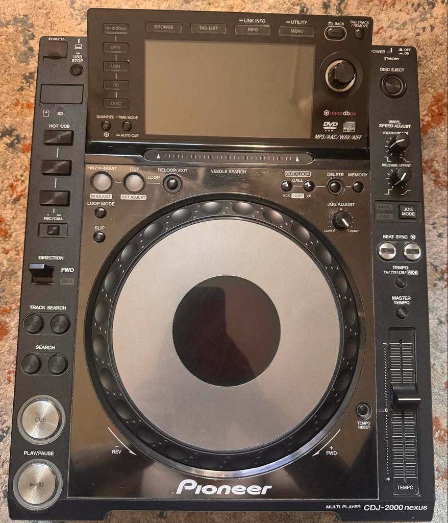 Pioneer CDJ-2000 nexus, Ophalen, Gebruikt, Dj-set, Pioneer