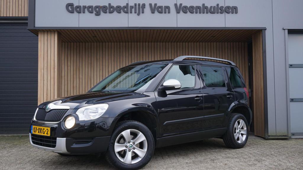 Skoda Yeti 1.2 TSI 105pk DSG Ambition Clima Cruise Control 1, Euro 5, Stof, Gebruikt, 680 kg