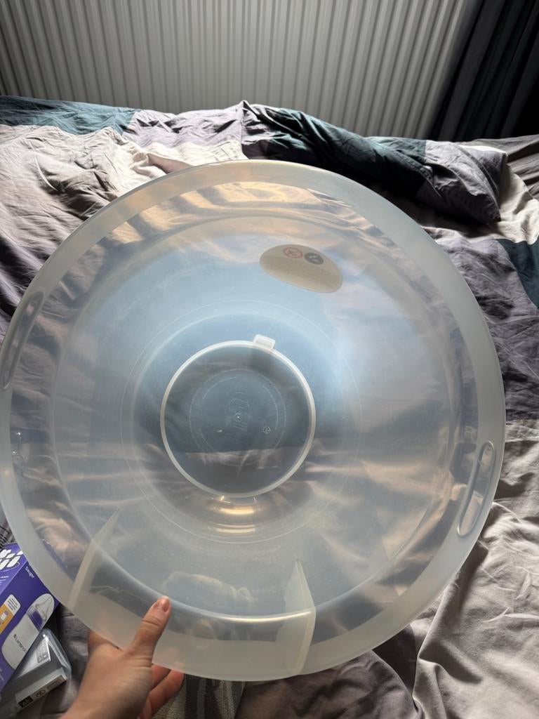 Tummy Tub baby badje - transparant, Gebruikt, Tummy Tub, Standaard, Ophalen