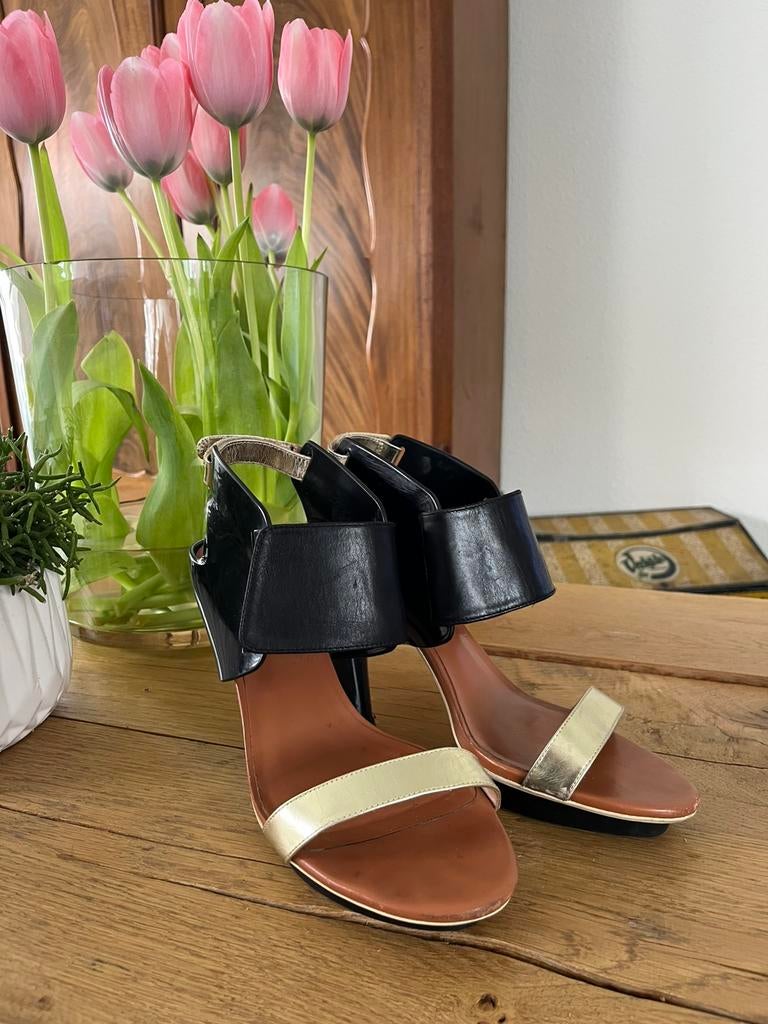 Sandalen pumps United Nude Eros maat 41, Ophalen of Verzenden, Zo goed als nieuw, Zwart