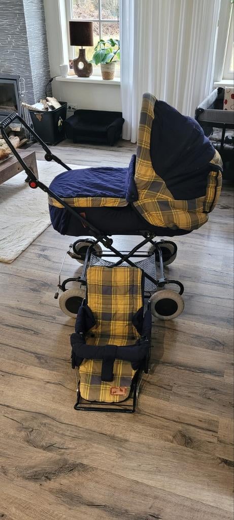 Kinderwagen met reiswieg en buggy, Ophalen, Gebruikt, Overige merken, Met reiswieg