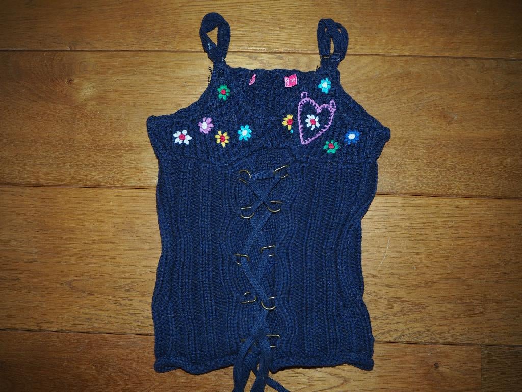 Super topje / hemdje van Muy Malo maat 128 maar valt als 116, Meisje, Ophalen of Verzenden, Zo goed als nieuw, Shirt of Longsleeve