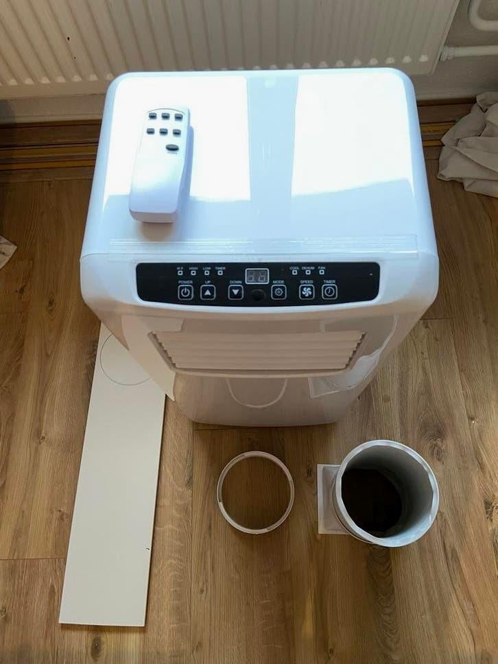 Mobiele airco bari/vegas, Ophalen, Minder dan 60 m³, Energieklasse A of zuiniger, 3 snelheden of meer