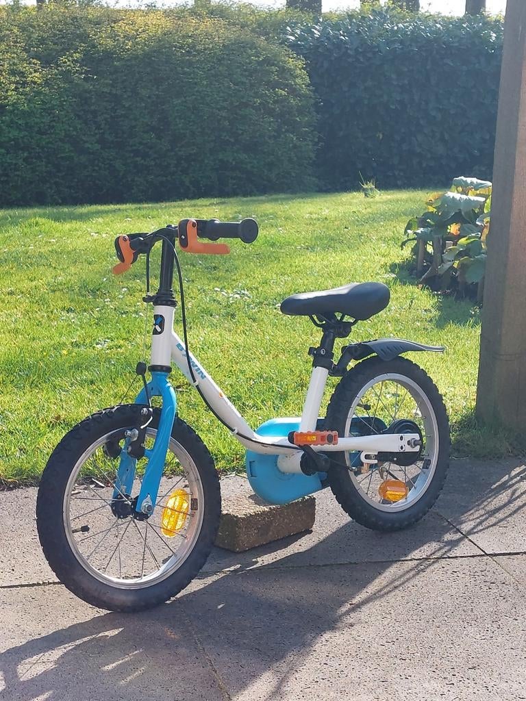 Weinig gebruikte Btwin kinderfiets 14 inch, Fietsen en Brommers, Fietsen | Kinderfietsjes, Ophalen, Gebruikt, Minder dan 16 inch