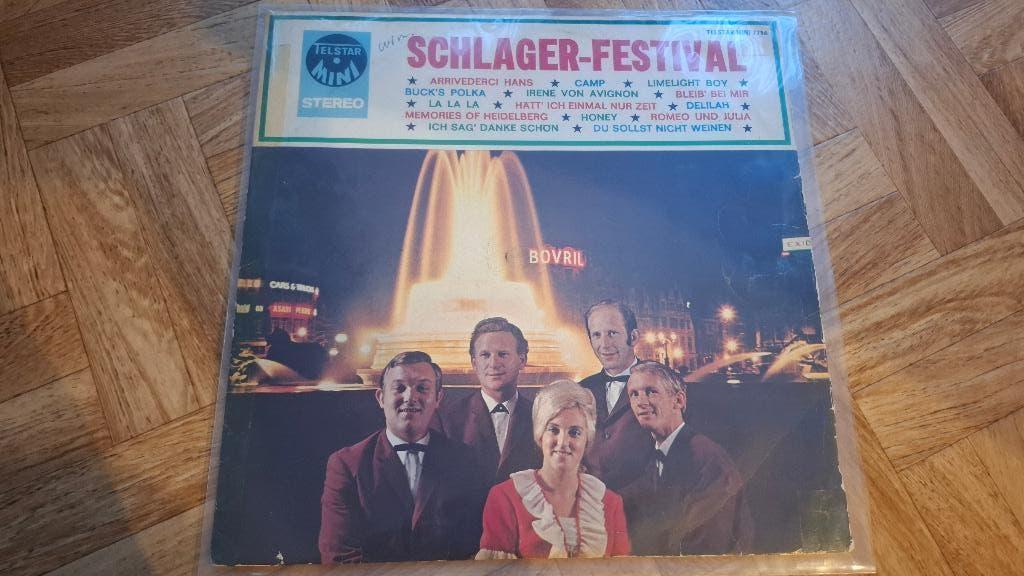 LP - Schlagerfestival 1 (Telstar), Ophalen of Verzenden, Gebruikt, 12 inch, Overige genres