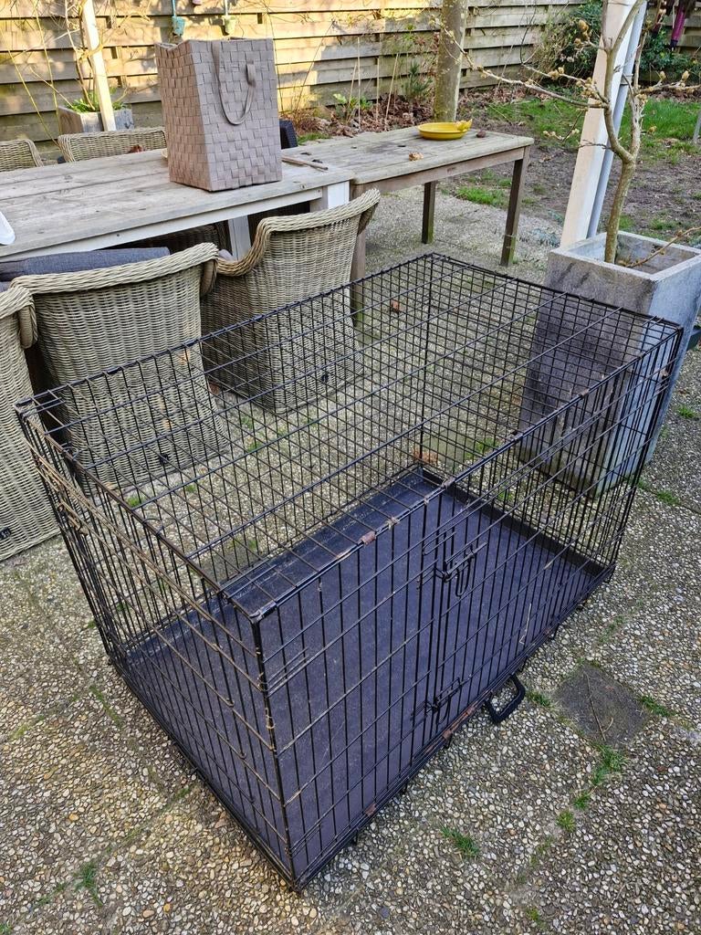 Hondenbench groot opvouwbaar 75B x 122L x 82H, Dieren en Toebehoren, Ophalen, Zo goed als nieuw