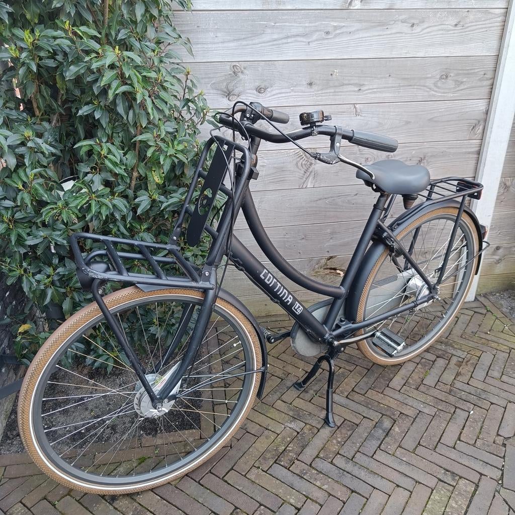 Cortina U4 Meisjesfiets - 7 versnellingen donker blauw, Fietsen en Brommers, Fietsen | Meisjes, Gebruikt, Versnellingen, Cortina