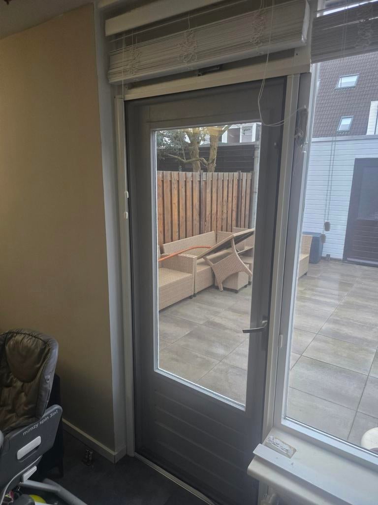 Hordeur - Vliegengordijn, Doe-het-zelf en Verbouw, Deuren en Horren, Kunststof, Gebruikt, 80 tot 100 cm, Hordeur