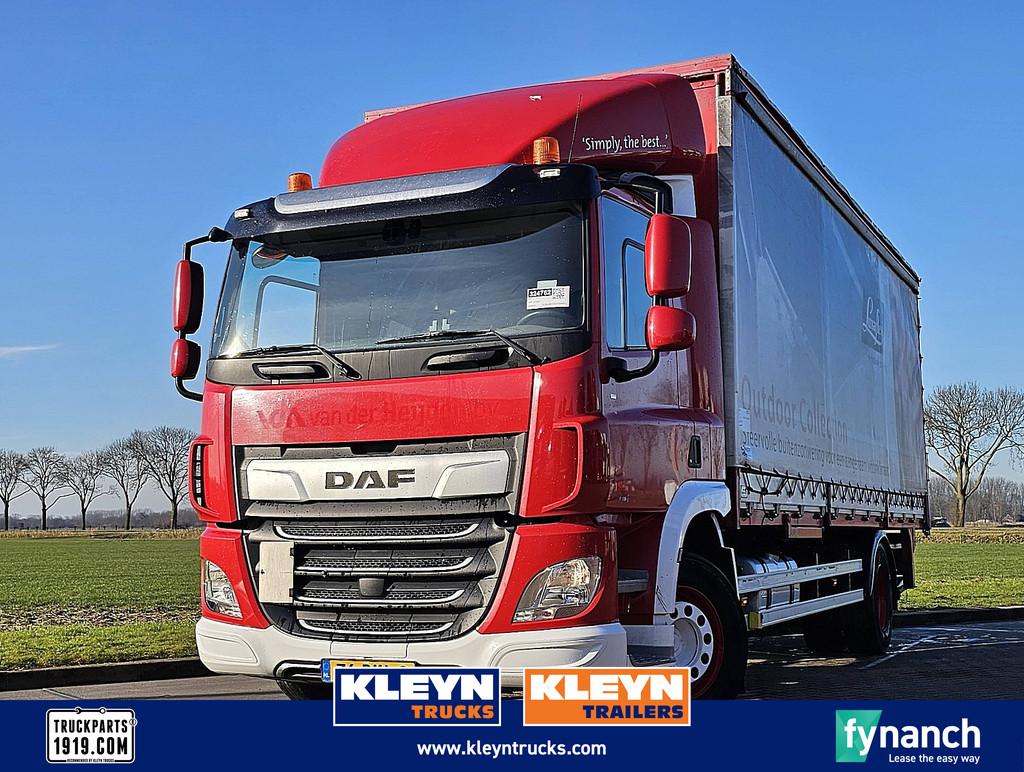 DAF CF 260 bdf+box lift airco, Auto's, Vrachtwagens, Bedrijf, Te koop, ABS, Airconditioning, Bluetooth, Centrale vergrendeling