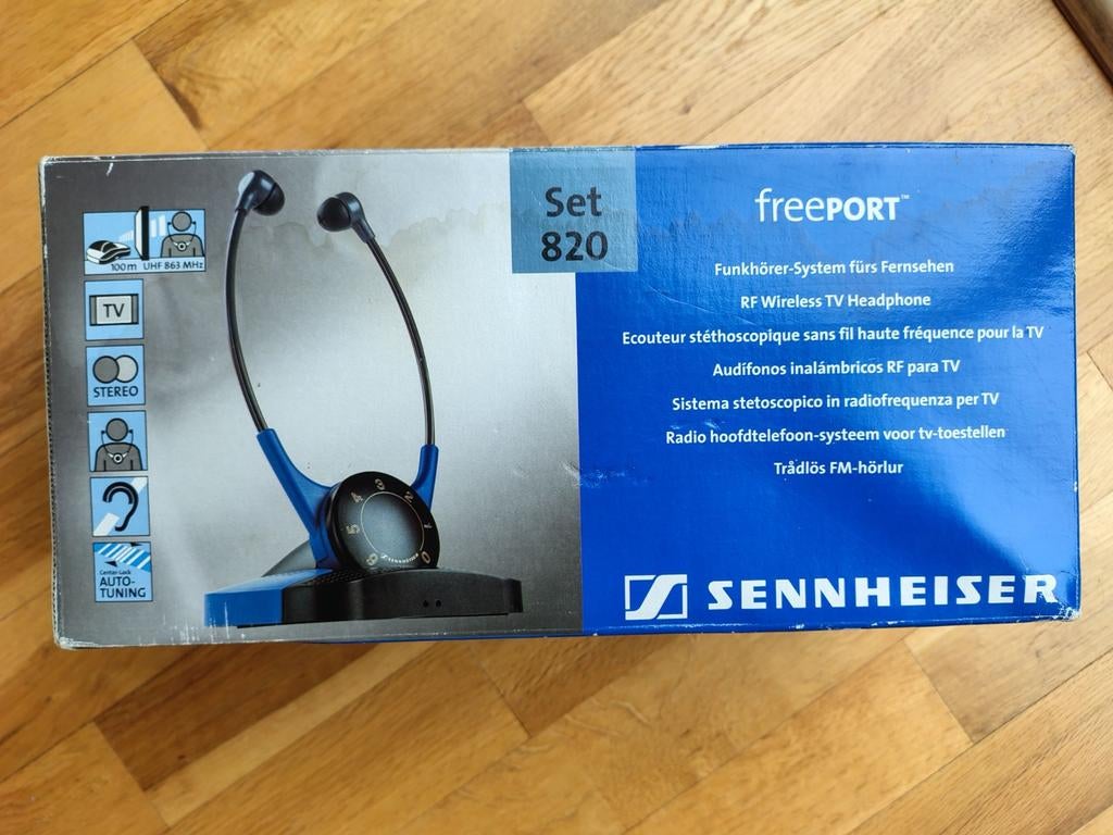 Sennheiser TV hoofdtelefoon- Draadloosn, Audio, Tv en Foto, Koptelefoons, Sennheiser, Ophalen of Verzenden, Zo goed als nieuw