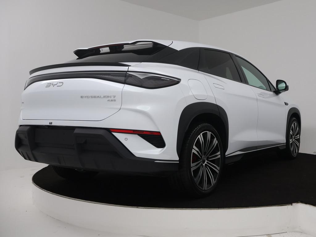 BYD SEALION 7 Design AWD 82.5 kWh | 100% Nieuw & Origineel N, 12 maanden, Wit, 530 pk, SUV of Terreinwagen