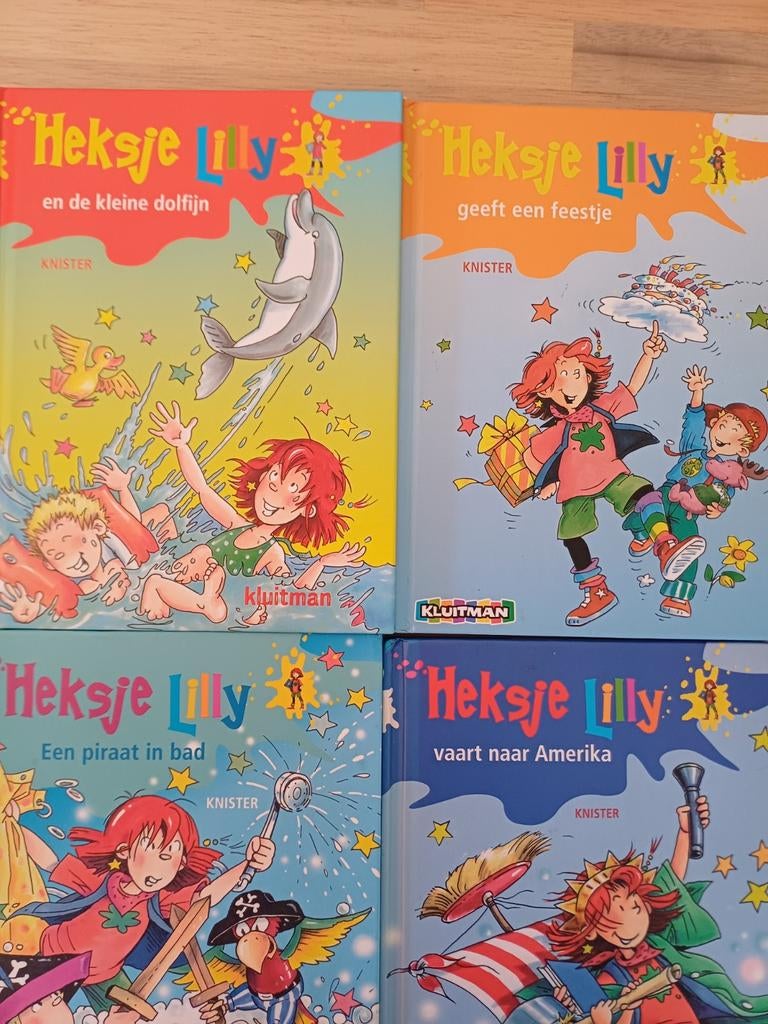 Knister 4 x Heksje Lily. P st 1.99 Koopje, Fictie algemeen, Ophalen of Verzenden, Zo goed als nieuw, Knister