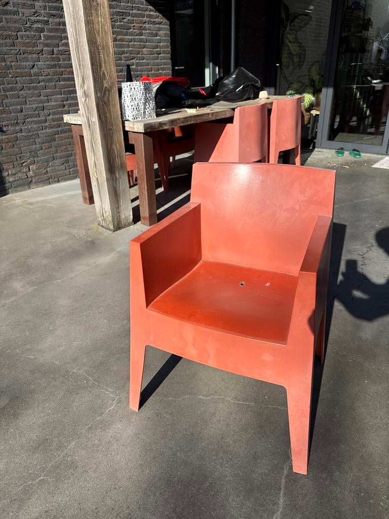 Starck Driade Stoelen - Set van 6, Huis en Inrichting, Stoelen, Kunststof, Gebruikt, Overige kleuren, Ophalen of Verzenden