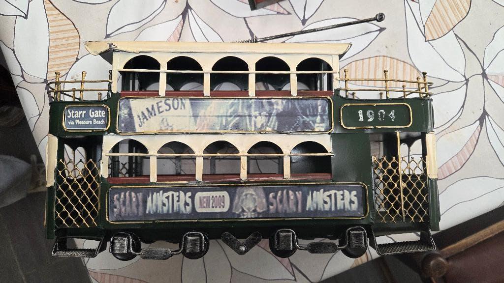 vintege blikken dubbeldekker tram 1904, Ophalen, Gebruikt, Overige, Overige merken