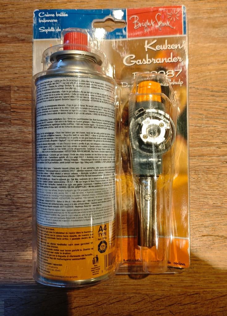 Bright Spark Keuken Gasbrander BS2987 met gasfles, Ophalen of Verzenden, Nieuw