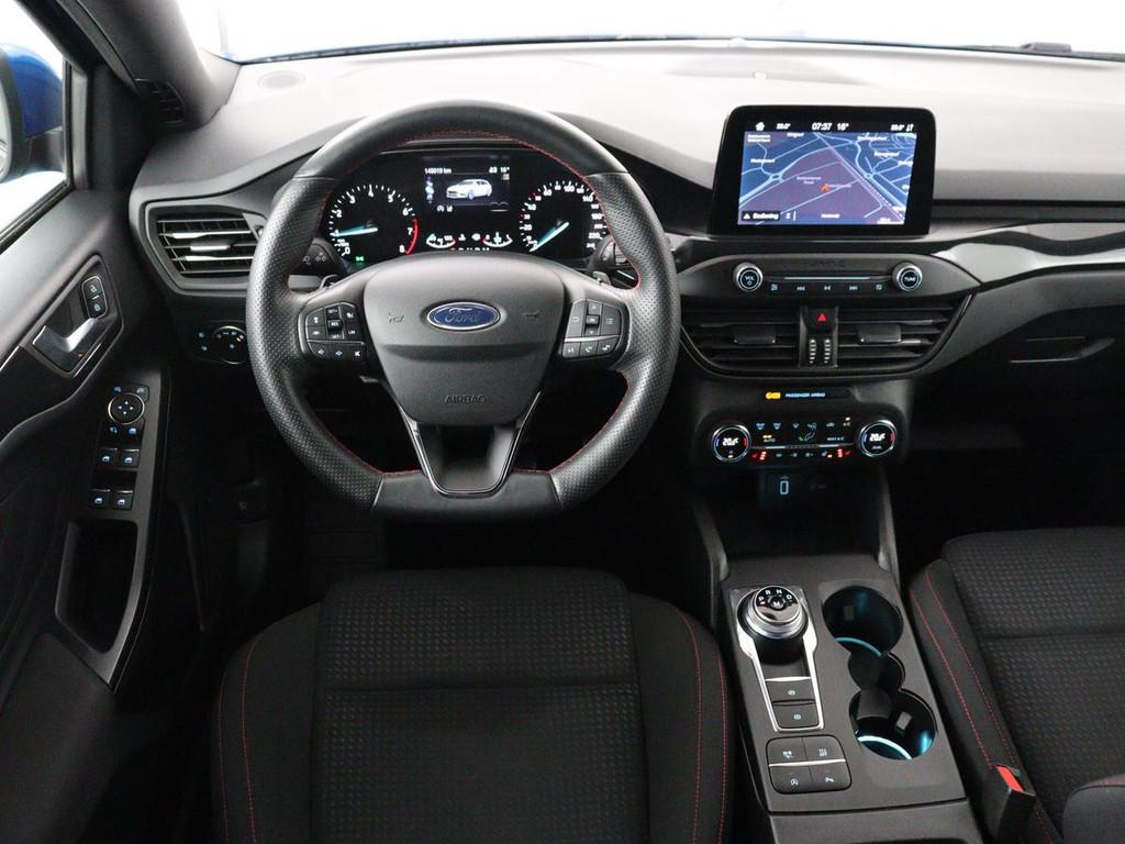 Ford Focus 1.5 EcoBoost ST Line | Stoelverwarming | Adaptive, 1345 kg, Stof, Euro 6, 150 pk