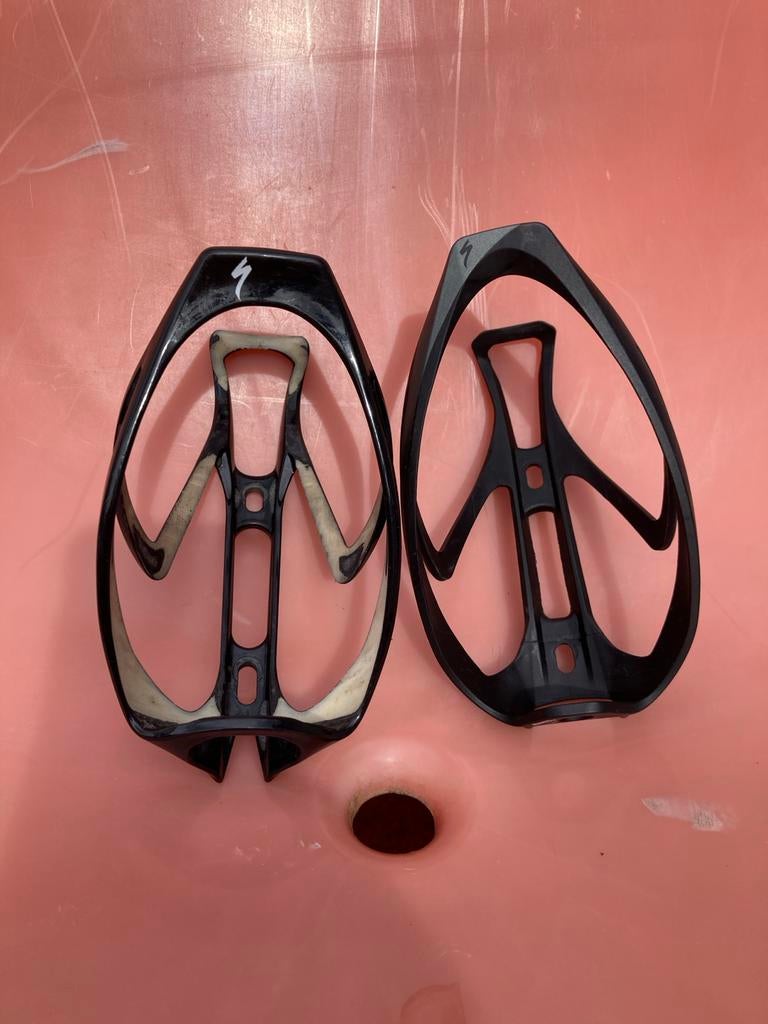 Twee Specialized bidonhouders, Ophalen, Gebruikt