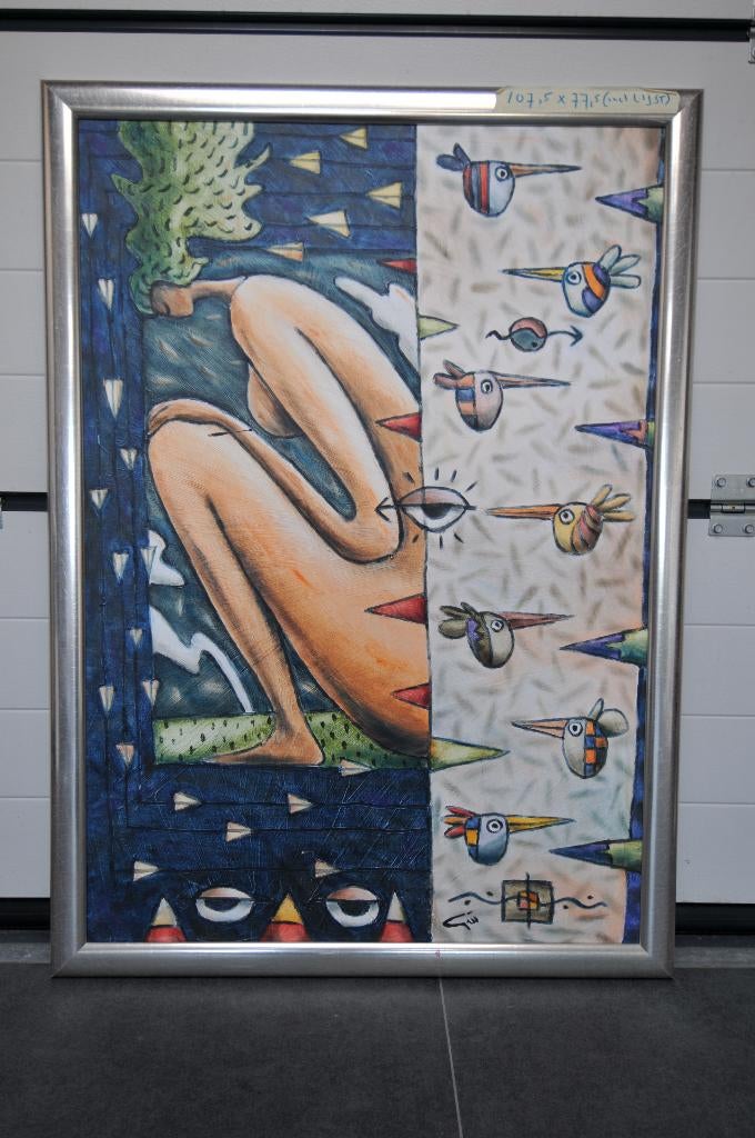 "Caught Between”, uit collectie Wim Heesakkers (1950)., Ophalen