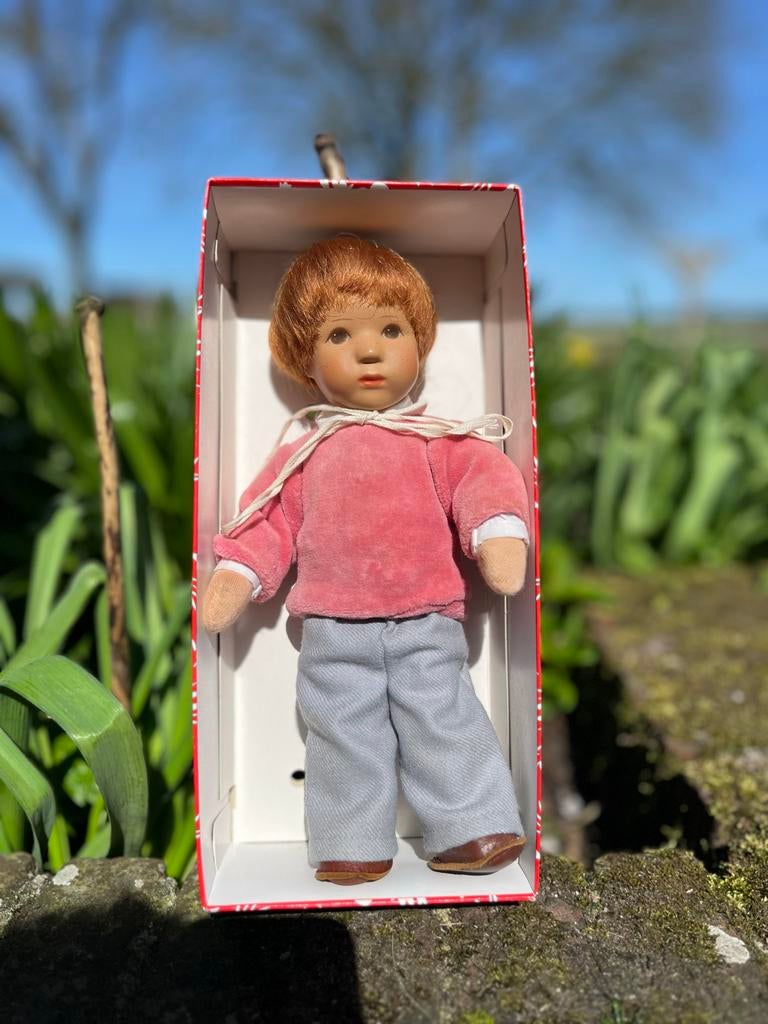 Käthe Kruse Emi pop in doos, Ophalen, Zo goed als nieuw, Overige typen