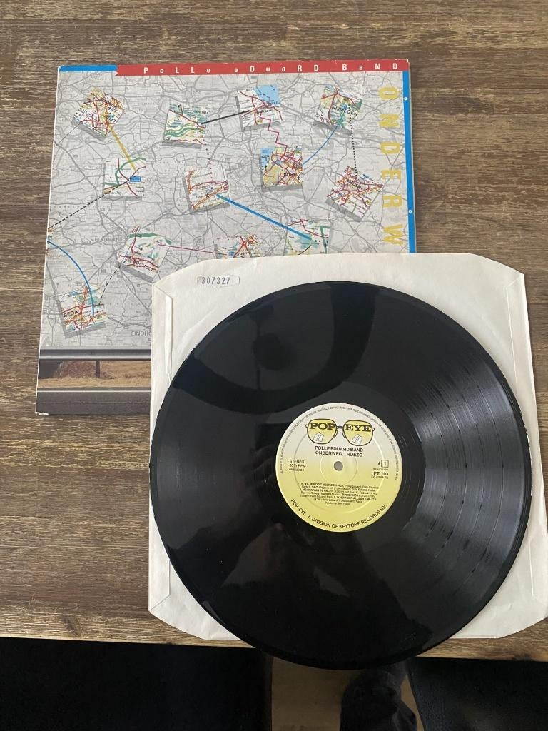 Polle Eduard Band – Onderweg... Hoezo?, Cd's en Dvd's, Vinyl | Nederlandstalig, Ophalen of Verzenden, Zo goed als nieuw, 12 inch