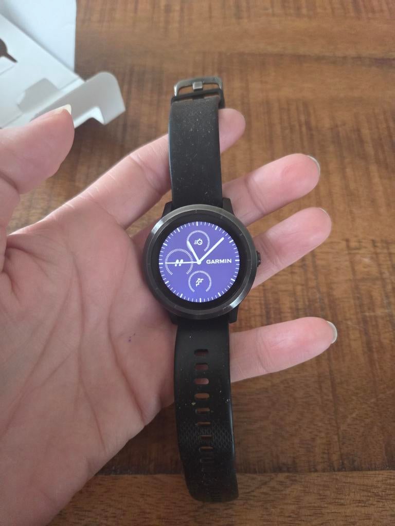 Garmin Vivoactive 3 smartwatch, Ophalen of Verzenden, Zwart, Android