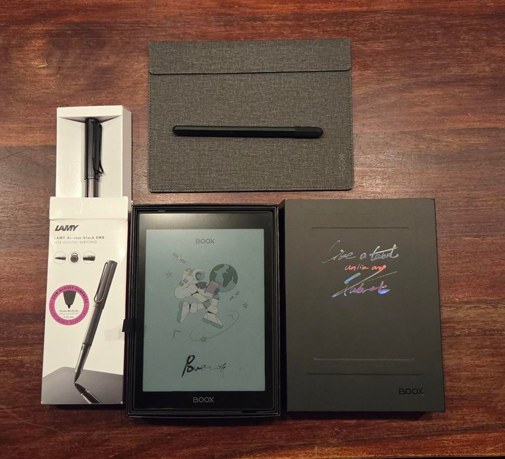 Boox Nova Air C E-reader met kleuren scherm, Ophalen, Boox, Bluetooth, Zo goed als nieuw