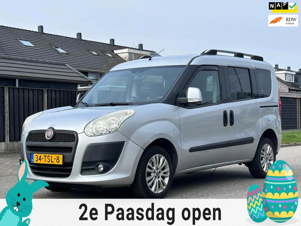 Fiat Doblò 1.4 T-Jet Emotion 1 e Eigenaar*5 Zits*Cruise*NAP, Voorwielaandrijving, Euro 5, Gebruikt, Doblo