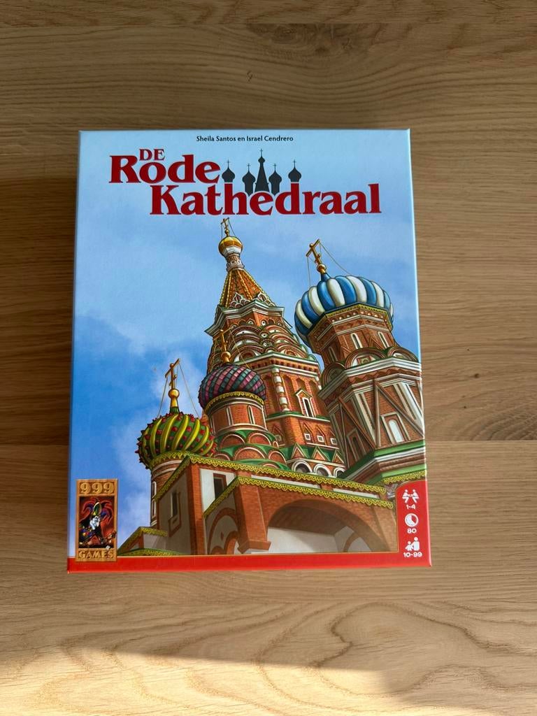 De rode kathedraal, Hobby en Vrije tijd, Gezelschapsspellen | Bordspellen, Ophalen of Verzenden, Zo goed als nieuw
