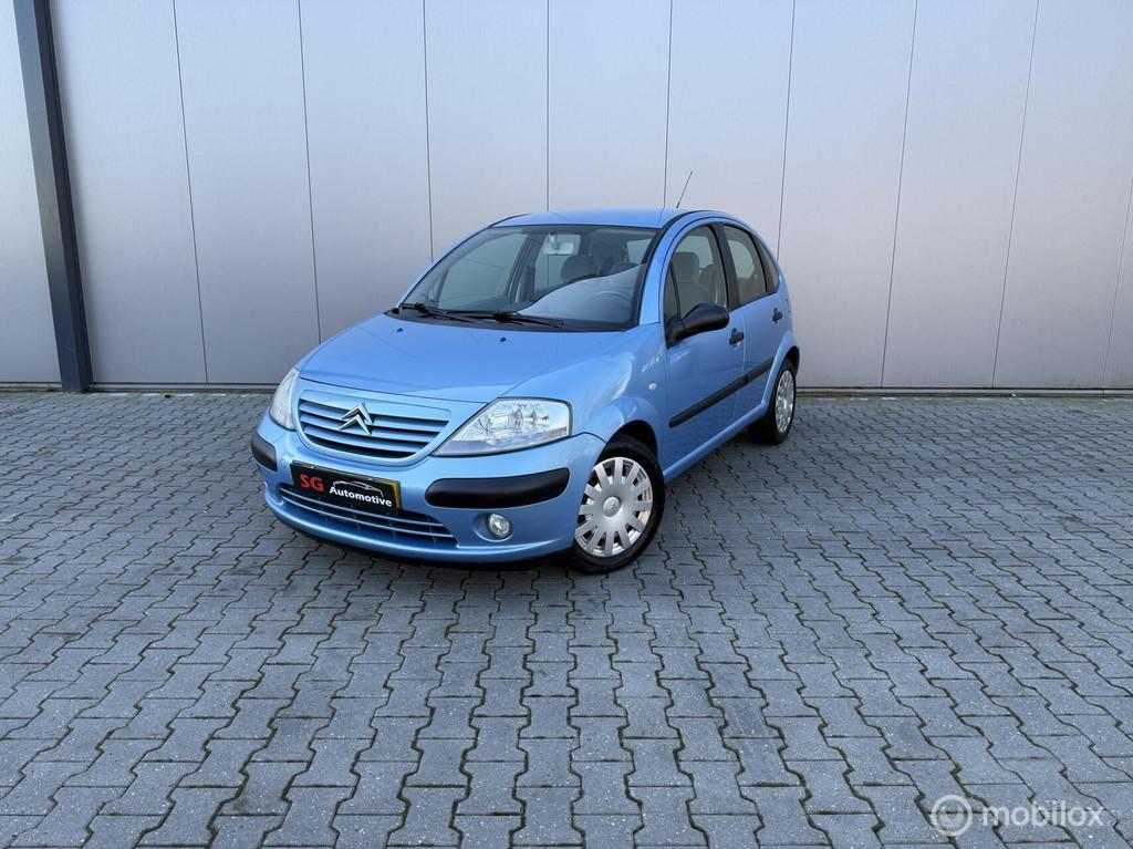 Citroen C3 1.6i-16V Ligne Ambiance, Voorwielaandrijving, 15 km/l, 4 cilinders, Blauw