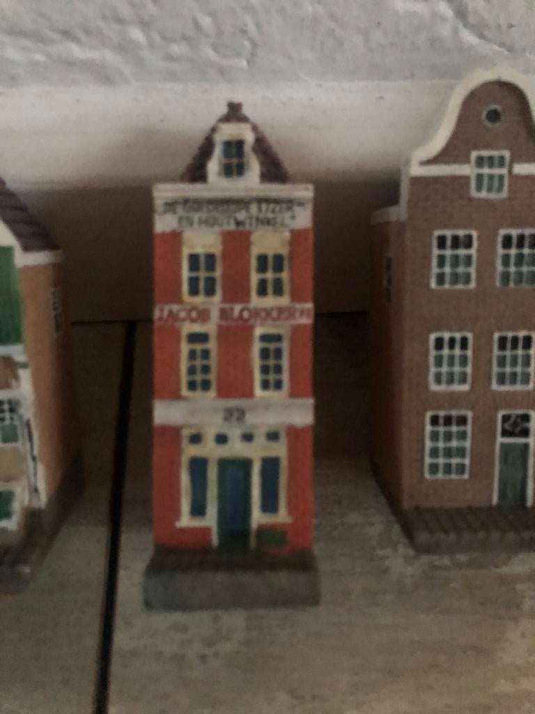 Leuke huisjes van de blokker en een tegeltje, Ophalen of Verzenden, Zo goed als nieuw, 1 t/m 20